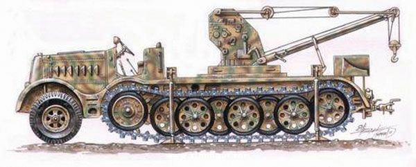 Planet Models Sd.Kfz. 9 FAMO 18-ton