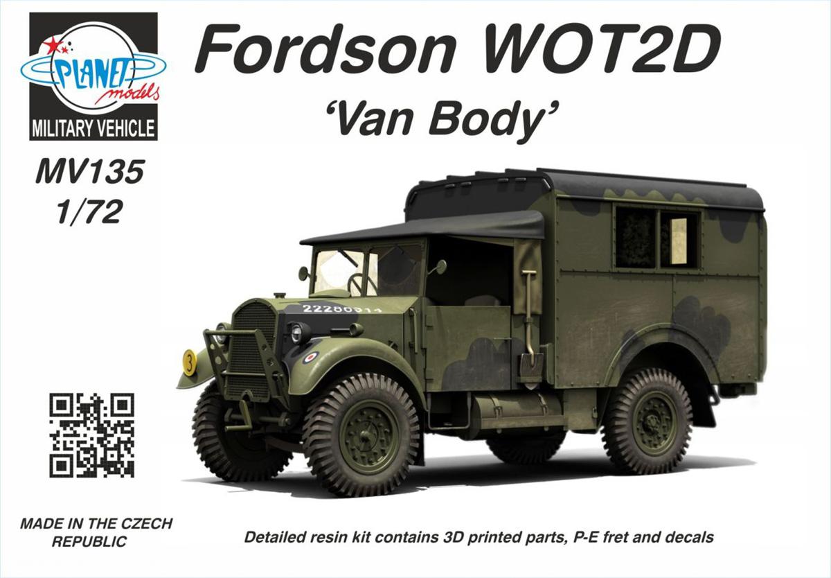 Planet Models Fordson WOT2D 'Van Body'