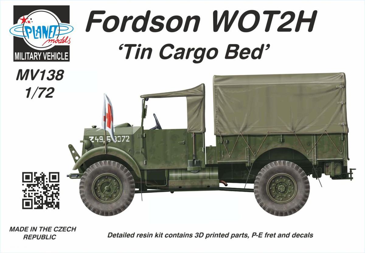 Planet Models Fordson WOT2H (15CWT) 'Tin Cargo Bed'