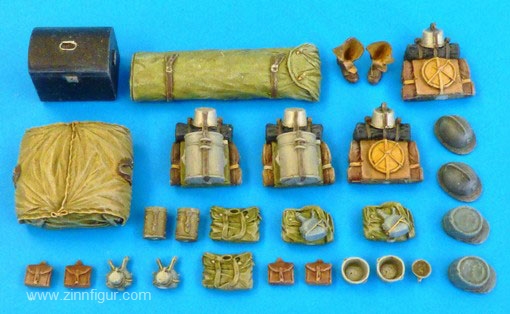 Plus Models Französische Rucksäcke - 1. Weltkrieg