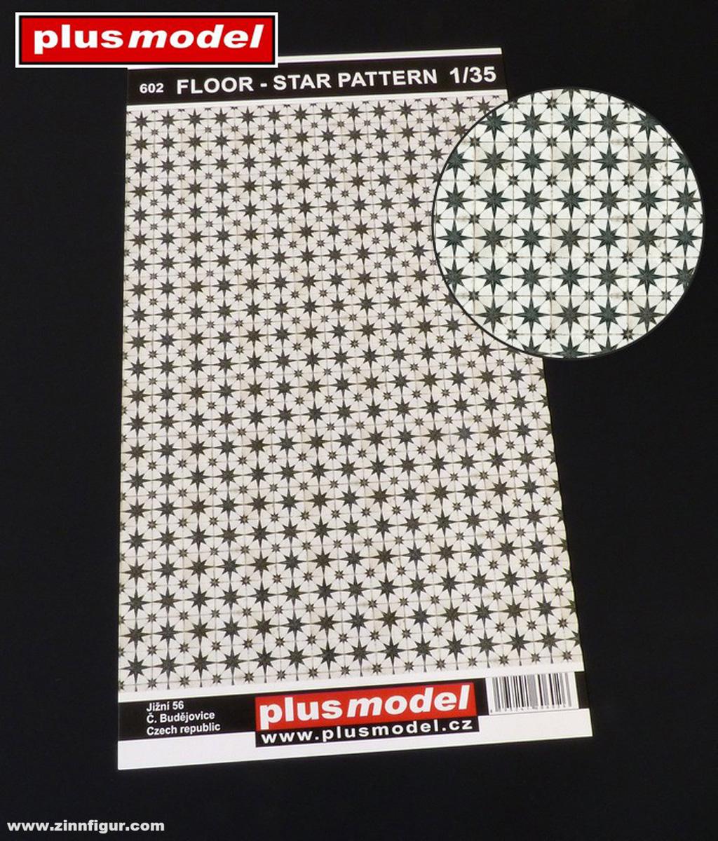 Plus Models Boden - Sternmuster