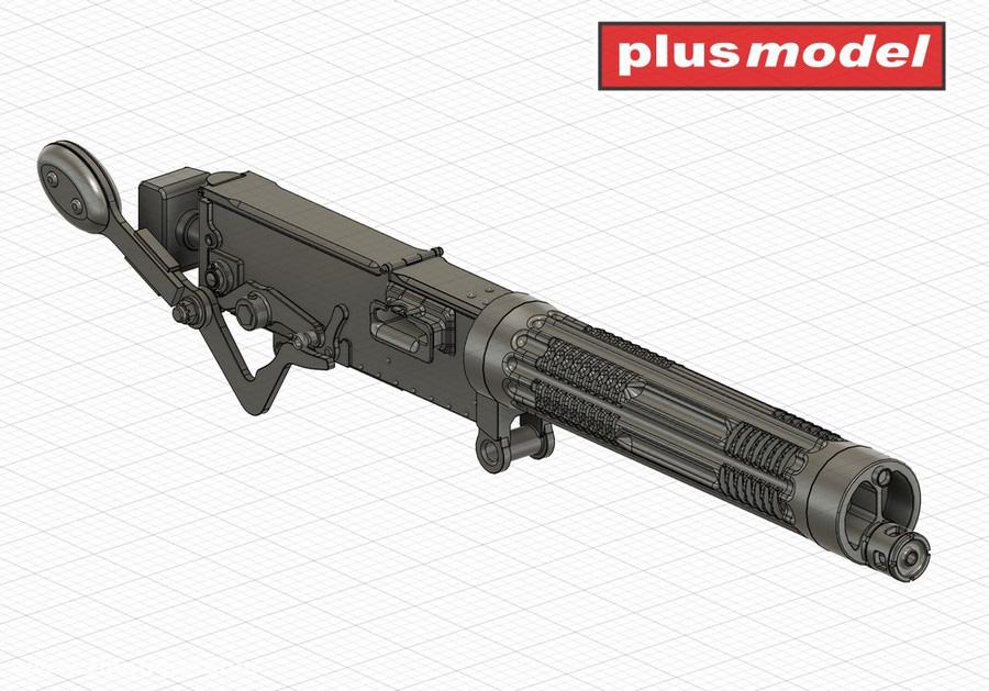 Plus Models Vickers Flugzeug-MG