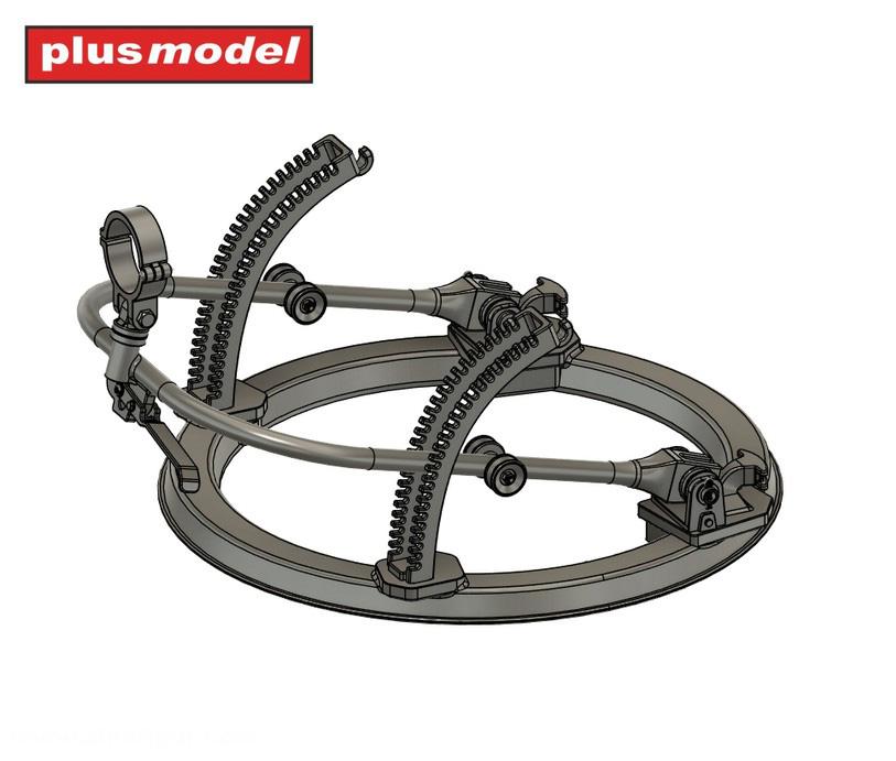 Plus Models Turm für Lewis Flugzeug-MGs