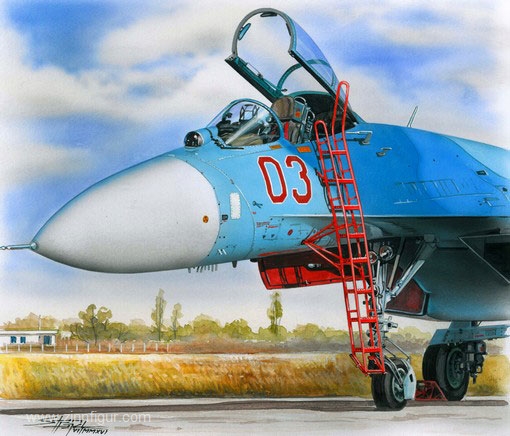 Plus Models Leiter für Su-27