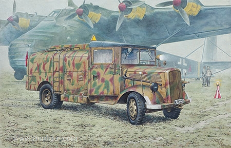 Roden Opel Blitz Kfz.385 Tankwagen