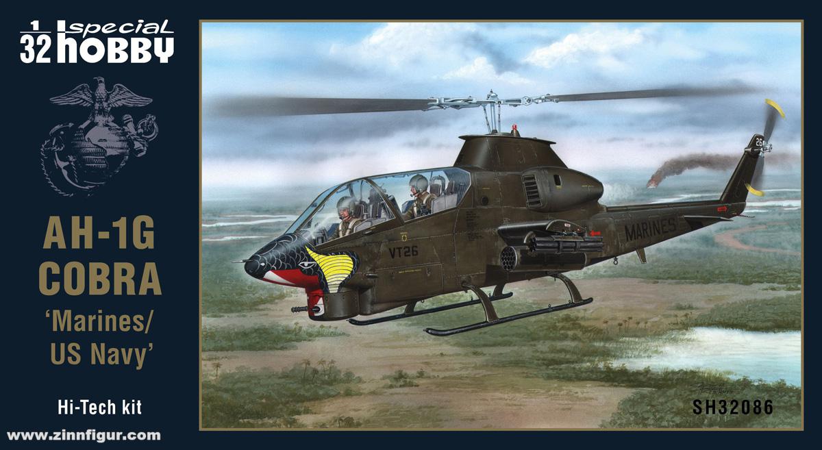 Special Hobby AH-1G Cobra 'Marines/US Navy' - High Tech Kit