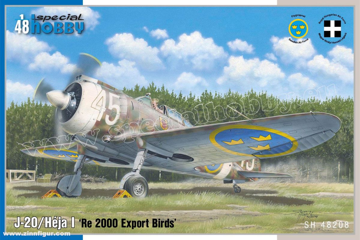Special Hobby J-20/Heja I 'Re 2000 Export Birds'
