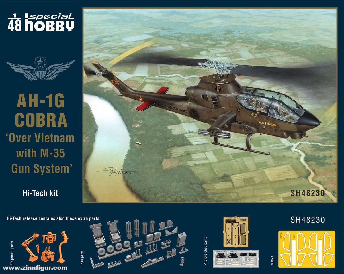 Special Hobby AH-1G Cobra 'Über Vietnam mit M35' - Hi-Tech Kit