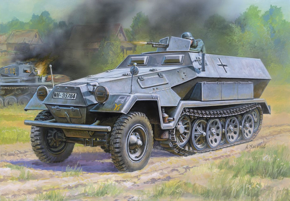 Zvezda Hanomag Sd.Kfz.-251/1 Ausf. B