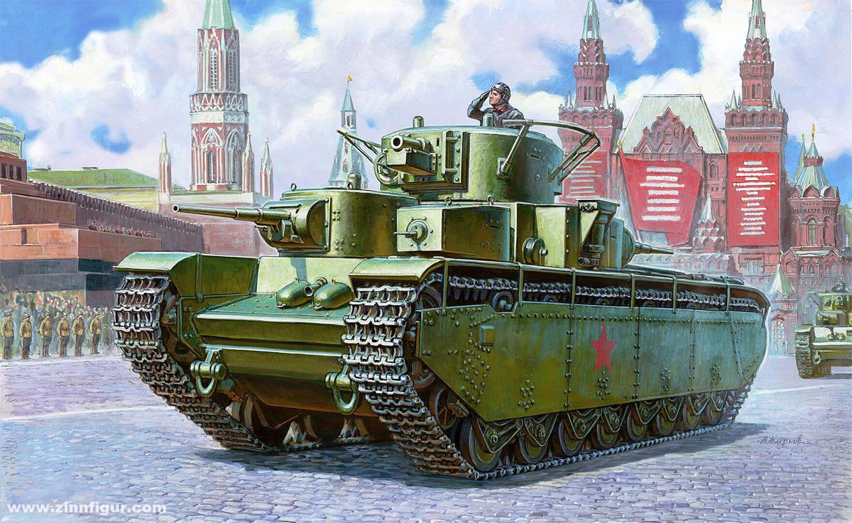 Zvezda T-35 Schwerer Panzer