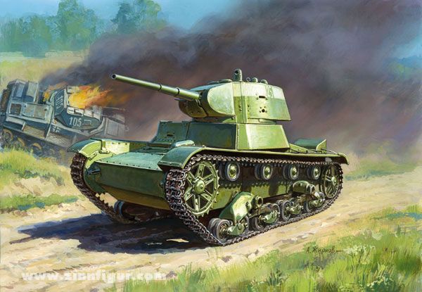 Zvezda Wargame Add On Soviet Panzer