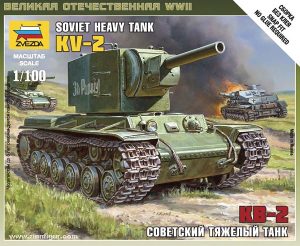 Zvezda KV-2 Panzer Wargame Add-On