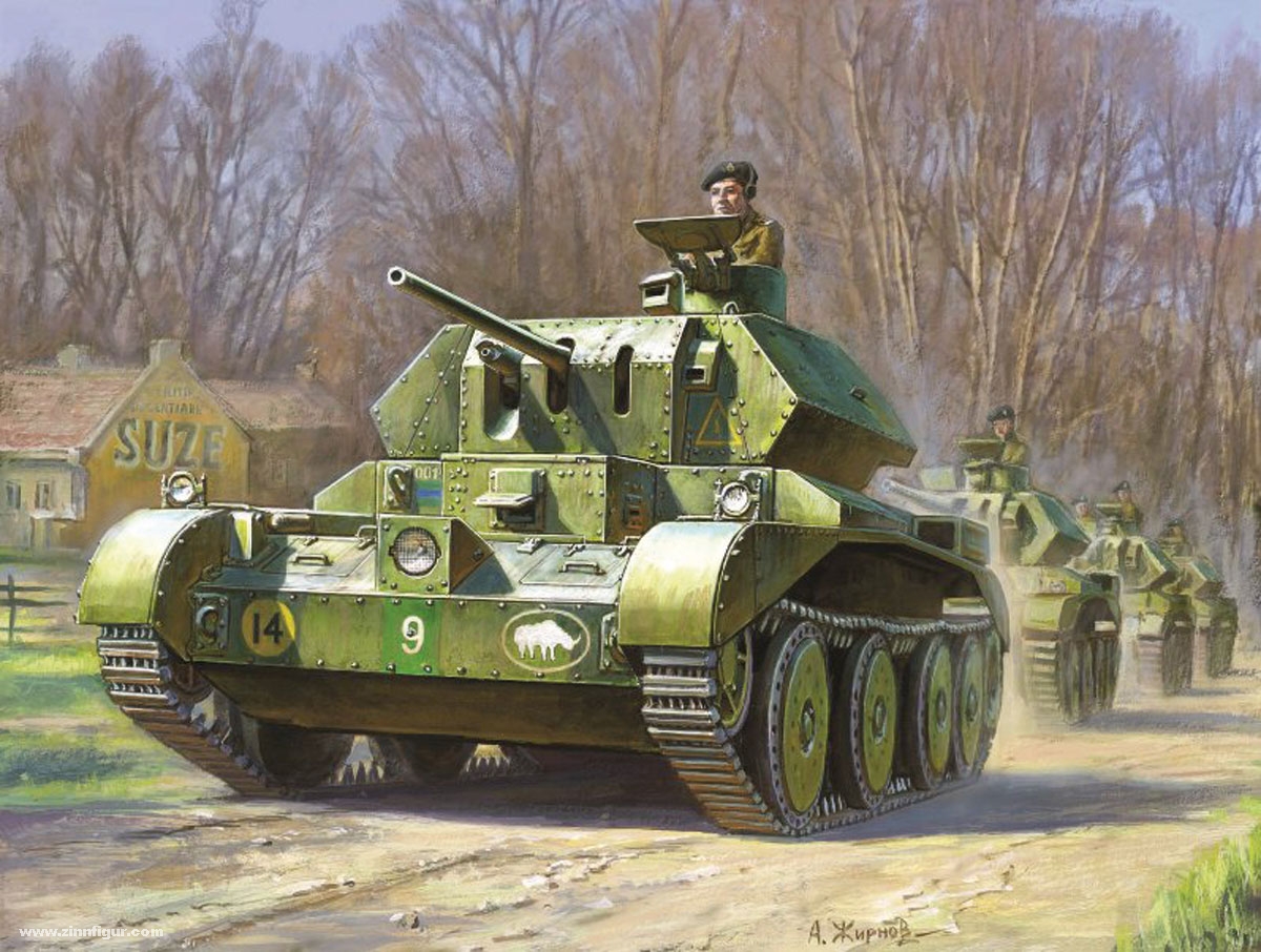 Zvezda Britischer Crusader IV Panzer Wargame Add-On