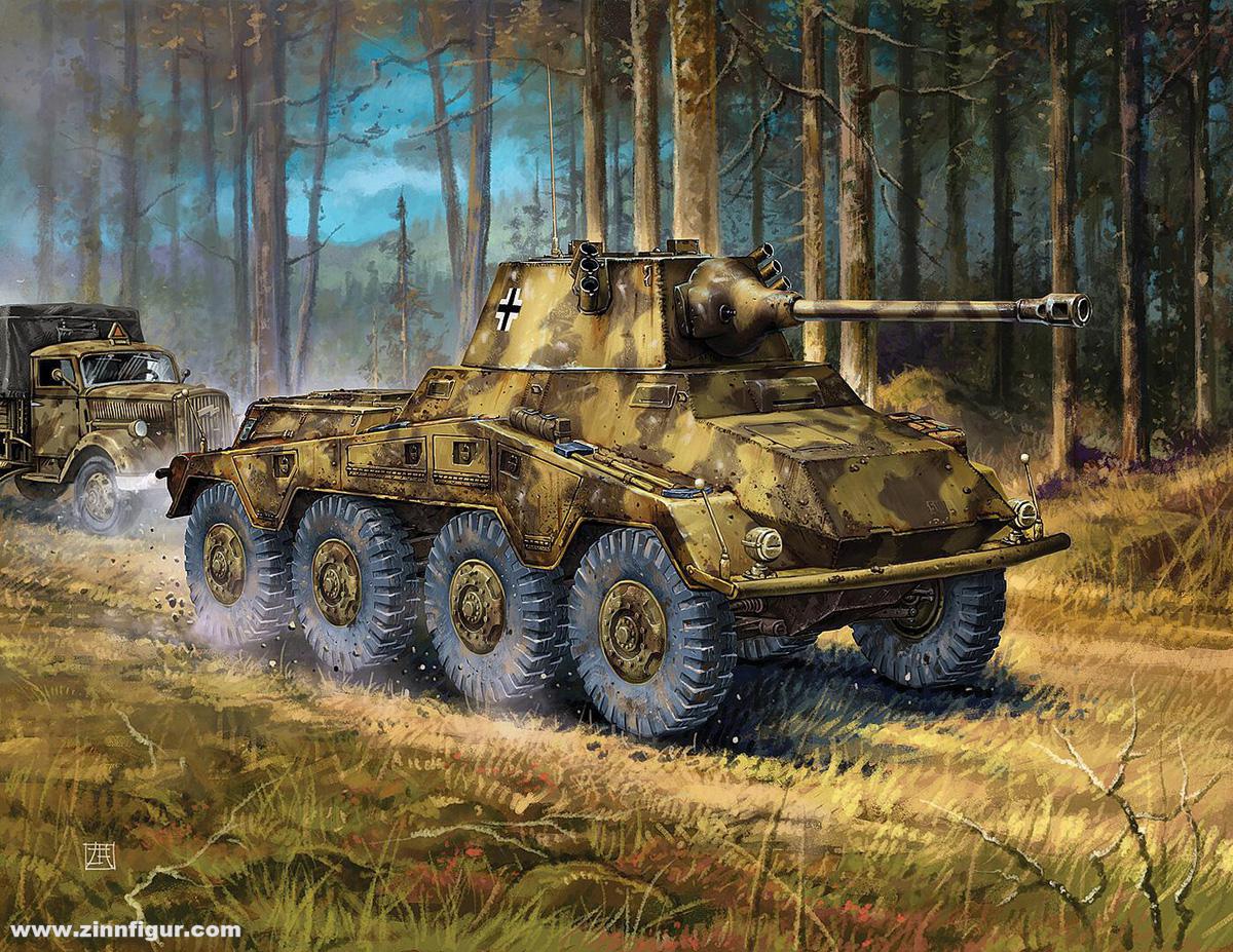 Zvezda Sd.Kfz. 234/2 Puma - Wargames Add-On
