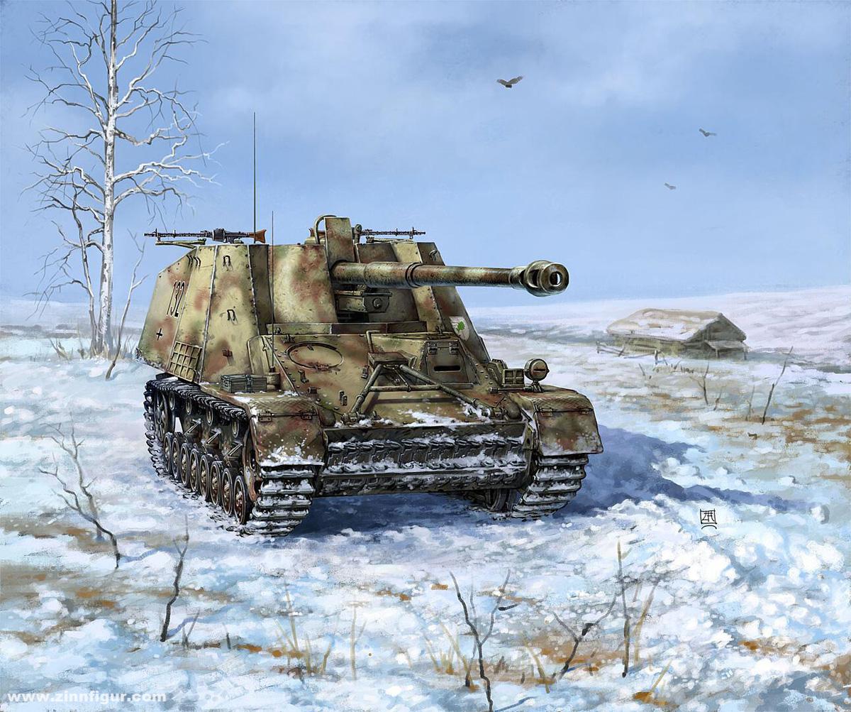 Zvezda Sd.Kfz.164 Nashorn - Wargames AddOn