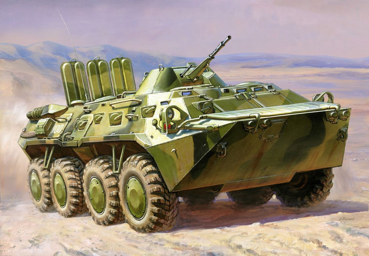 Zvezda BTR-80 'Art of Tactic: Hot War'