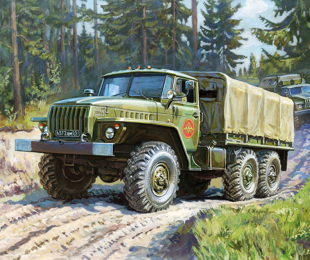 Zvezda Sowjetischer Lkw Ural 'Art of Tactic: Hot War'
