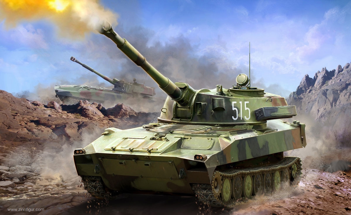 Zvezda 122 mm Selbstfahrhaubitze Gvozdika 'Art of Tactic: Hot War'