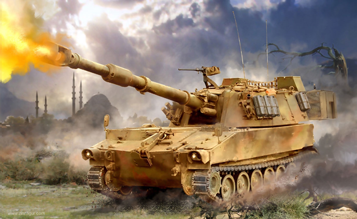 Zvezda M109A2 155 mm Selbstfahrhaubitze 'Art of Tactic: Hot War'