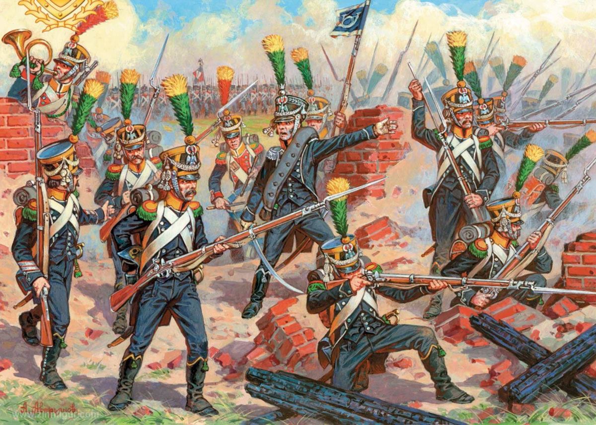 Zvezda Voltigeure, Elite Infanterie