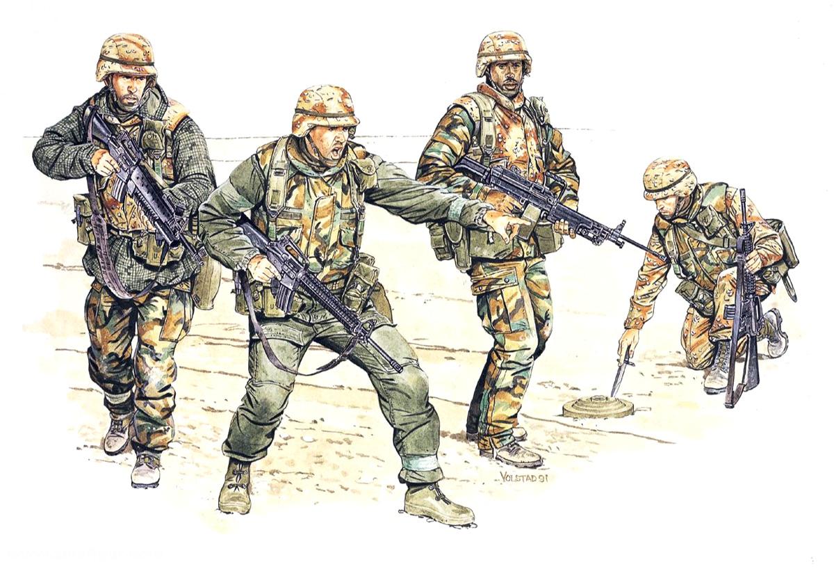 Dragon Models US 1st Infantry Division 'Big Red One'