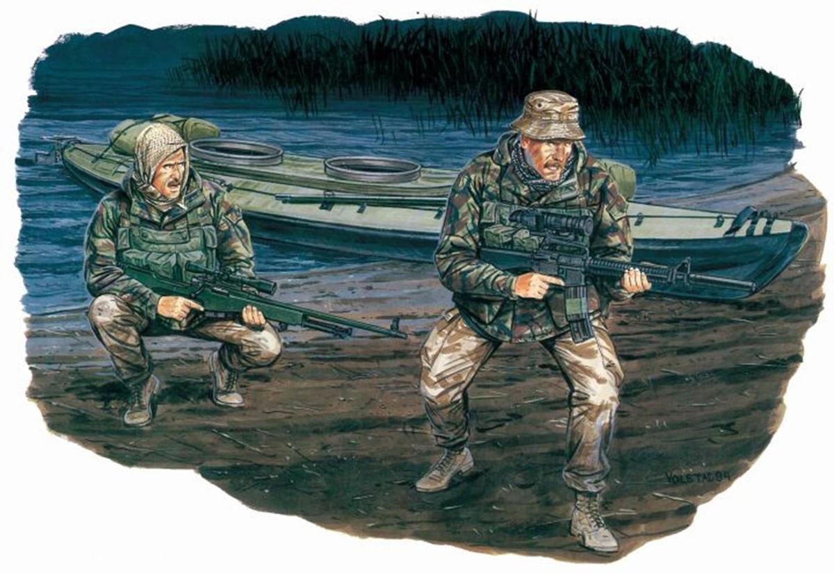 Dragon Models Bitischer SBS mit Kajak