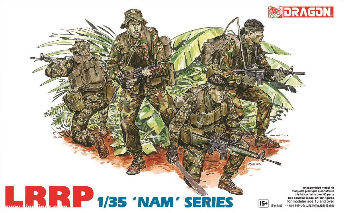 Dragon Models LRRP Soldaten - US Army Long Range Recon Patrol