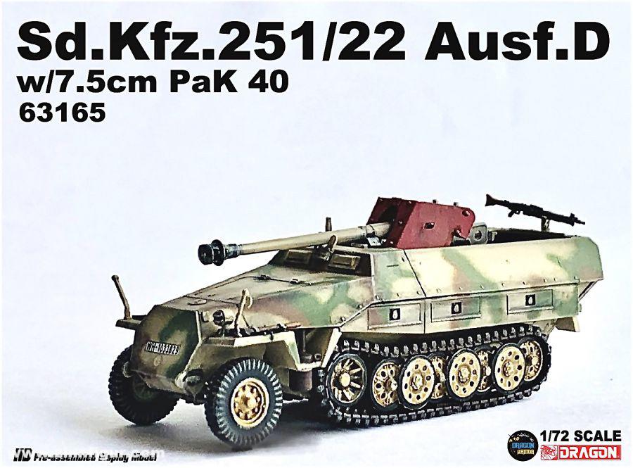 Dragon Models Sd.Kfz.251/22 Ausf.D mit 7,5cm PaK40