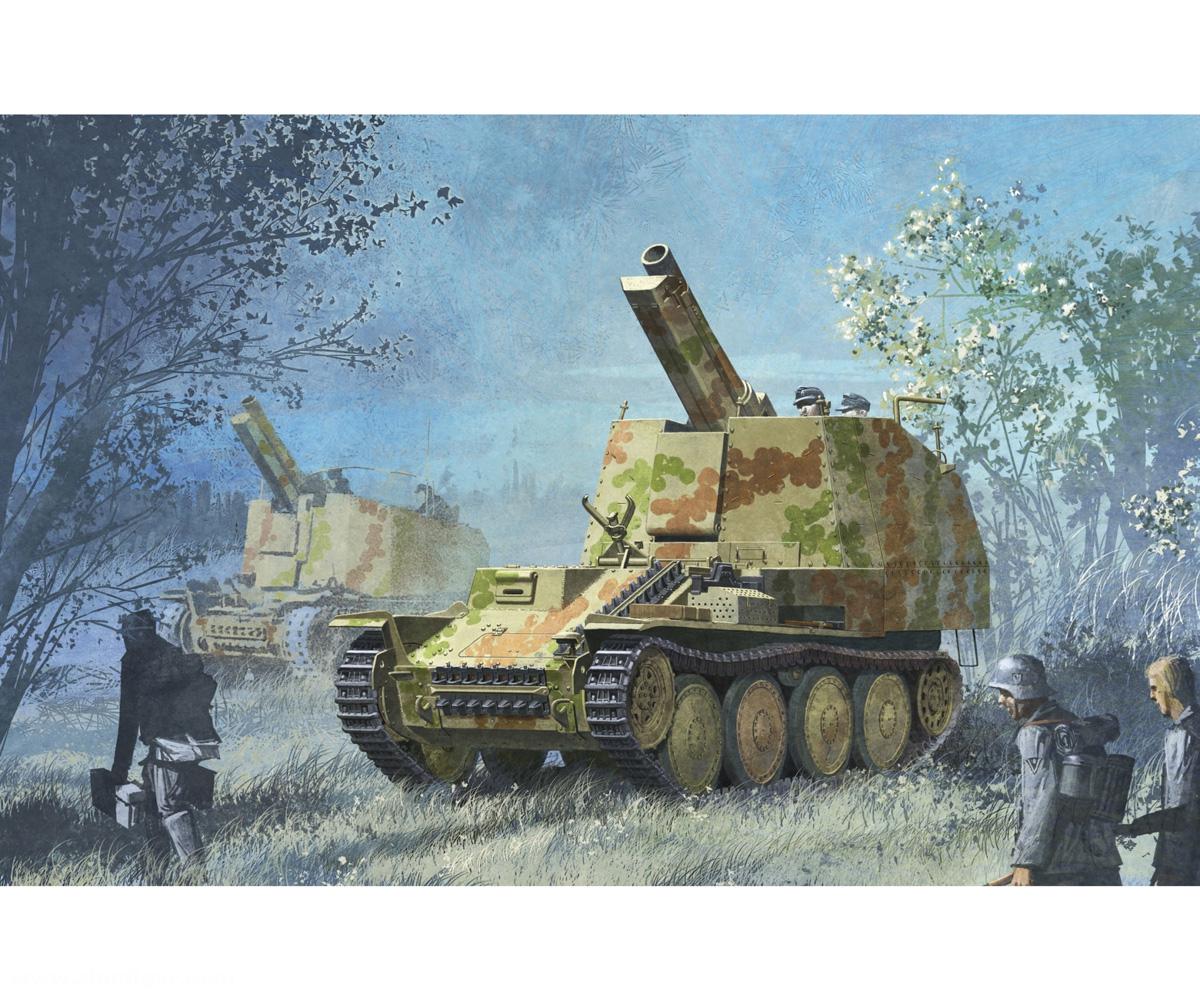 Dragon Models Sd.Kfz.138/1 Geschützwagen 38Mf.s.IG.33/2