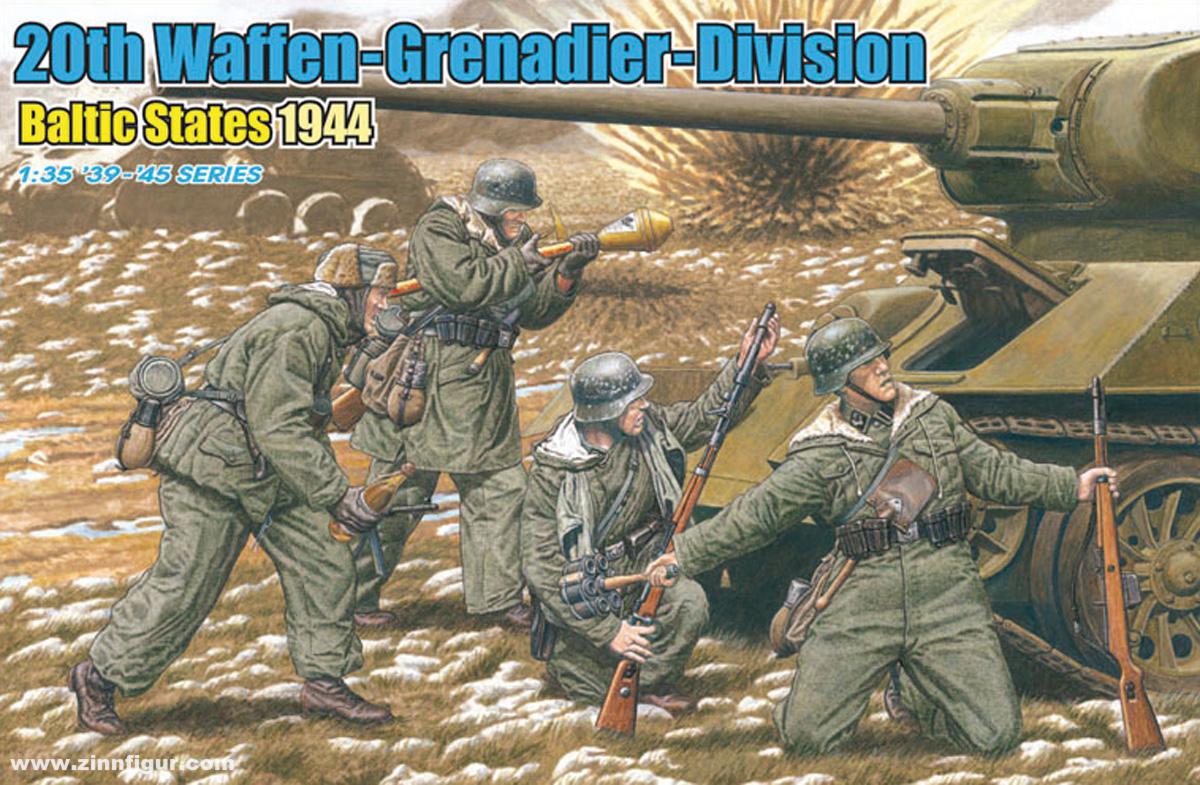 Dragon Models 20. Waffen-Grenadier-Division - Baltikum 1944