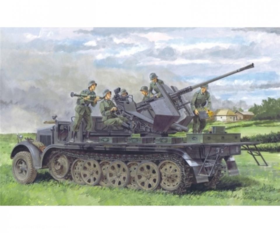 Dragon Models Sd.Kfz. 7/2 3,7 cm Flak36