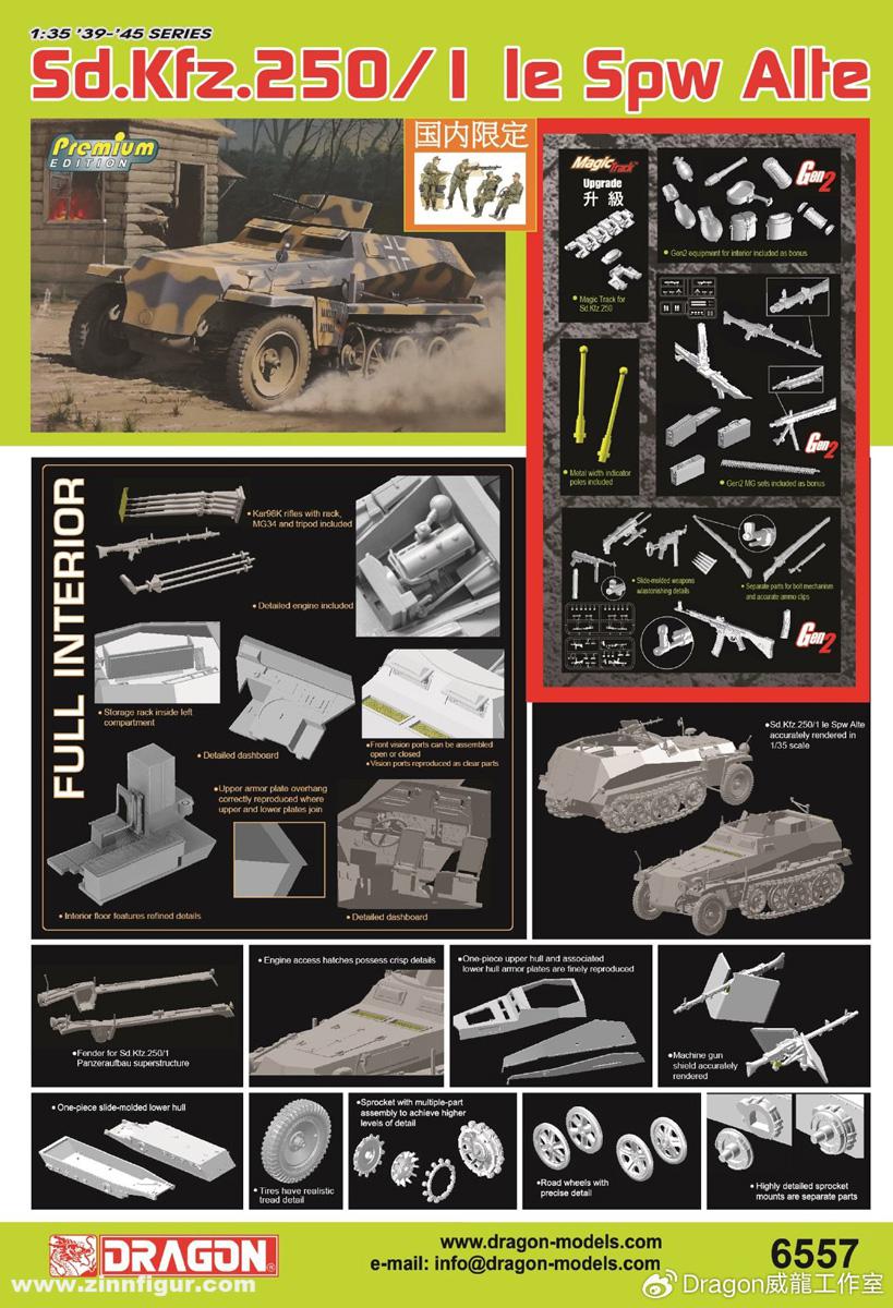 Dragon Models Sd.Kfz.250/1 le.Spw. Alte