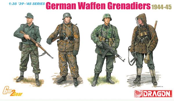 Dragon Models Deutsche Waffen-SS Grenadiere - 1944-45