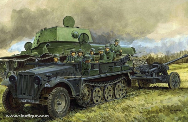 Dragon Models Sd.Kfz. 10 Ausf.A mit 5 cm PaK 38