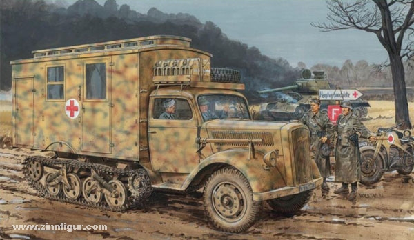 Dragon Models Sd.Kfz. 3 Maultier Krankenwagen
