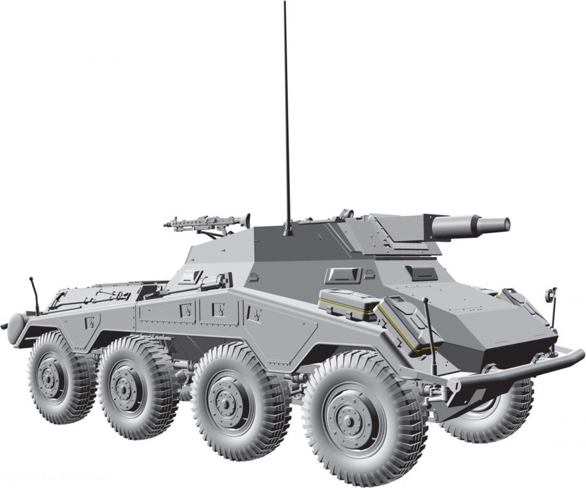 Dragon Models Sd.Kfz.234/3 mit 7,5cm KwK