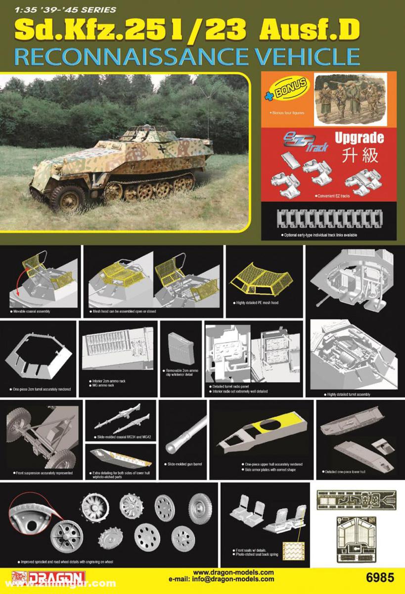 Dragon Models Sd.Kfz.251/23 Ausf.D