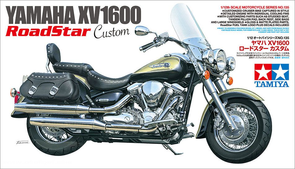 Tamiya Yamaha XV1600 RoadStar Custom