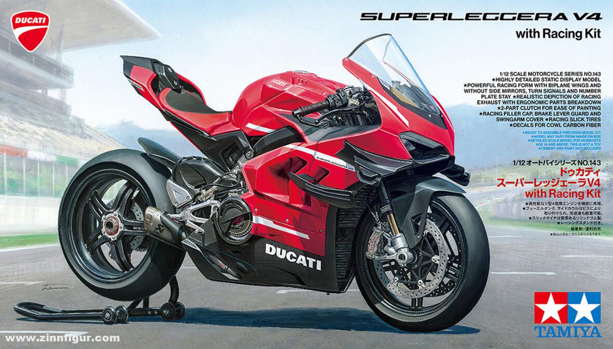 Tamiya Ducati Superleggera V4 mit Renn-Kit