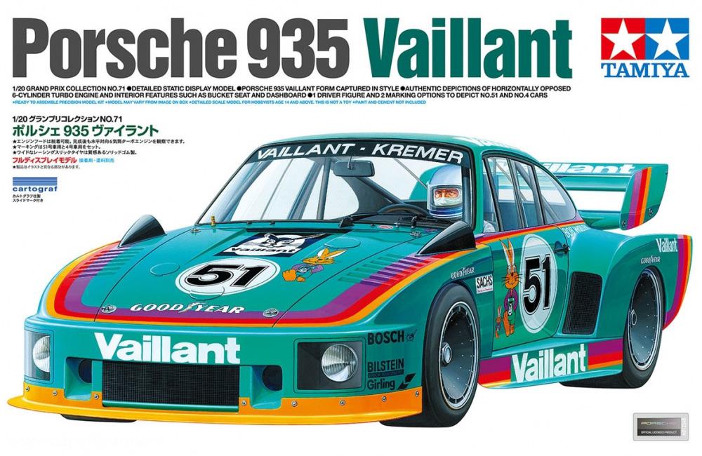 Tamiya Porsche 935 'Vaillant-Kremer'