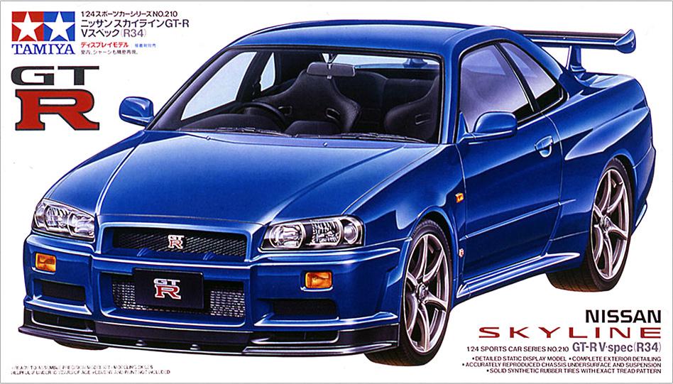 Tamiya Nissan Skyline GT-R R34 V-Spec