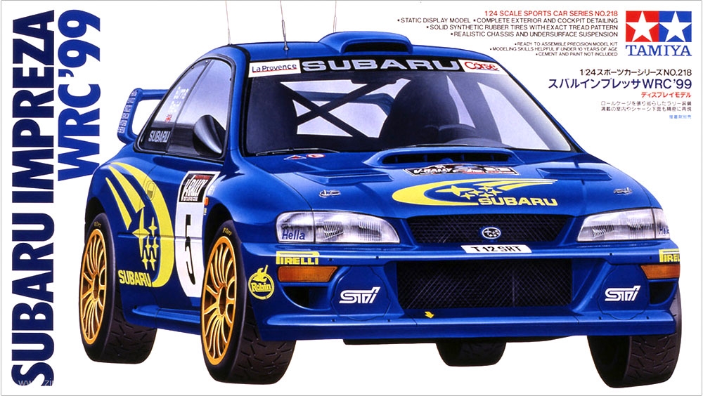 Tamiya Subaru Impreza WRC '99