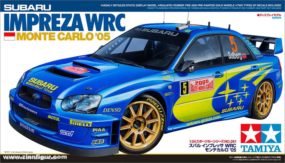 Tamiya Subaru Impreza WRC Monte Carlo '05