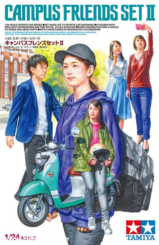 Tamiya Campus Freunde Set 2