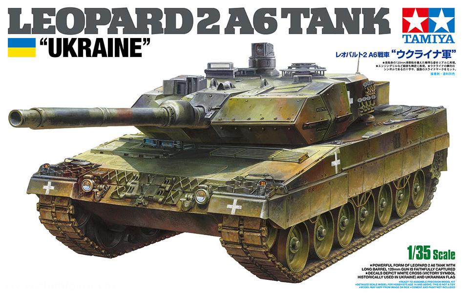 Tamiya Leopard 2A6 'Ukraine'