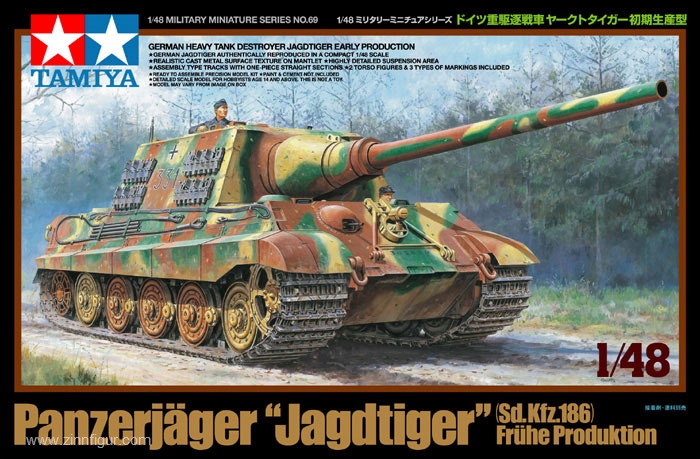 Tamiya Schwerer Panzer Jagdtiger frühe Produktion