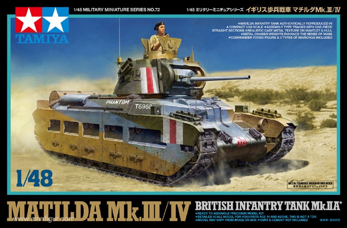 Tamiya Matilda Mk.III/IV Infantry Tank Mk.IIA