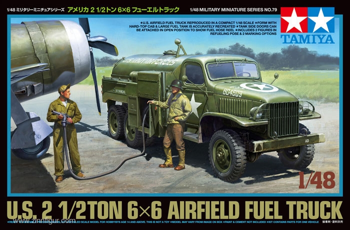 Tamiya US 2,5t Flugfeld-Tanklaster