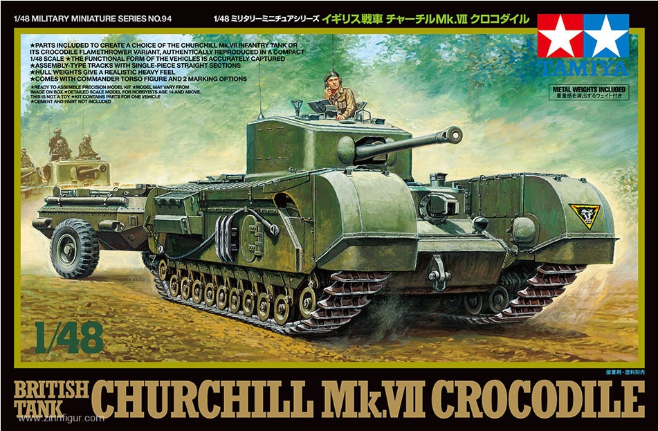 Tamiya Churchill Mk.VII Crocodile