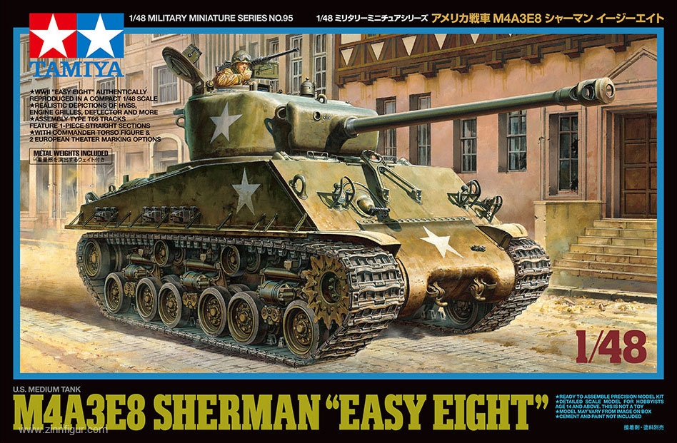 Tamiya US M4A3E8 Sherman 'Easy Eight'